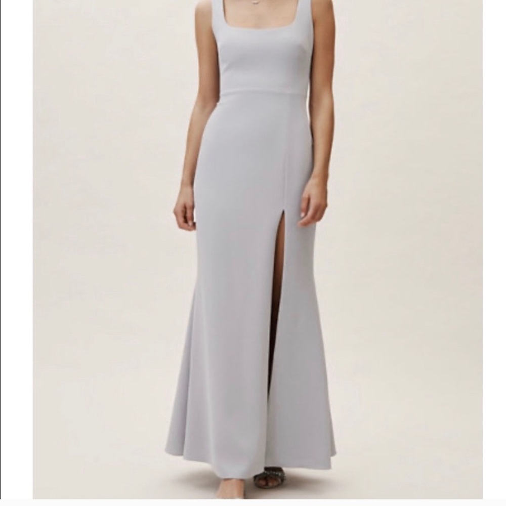 BHLDN Adena dress in Fog color. Size 6.